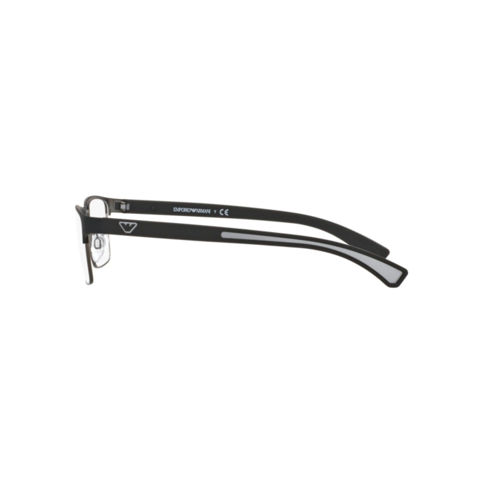 OCCHIALE DA VISTA UOMO | EMPORIO ARMANI EA 1052 - 3094 GOMMA NERA / CANNA DI FUCILE OPACA - CALIBRO 53
