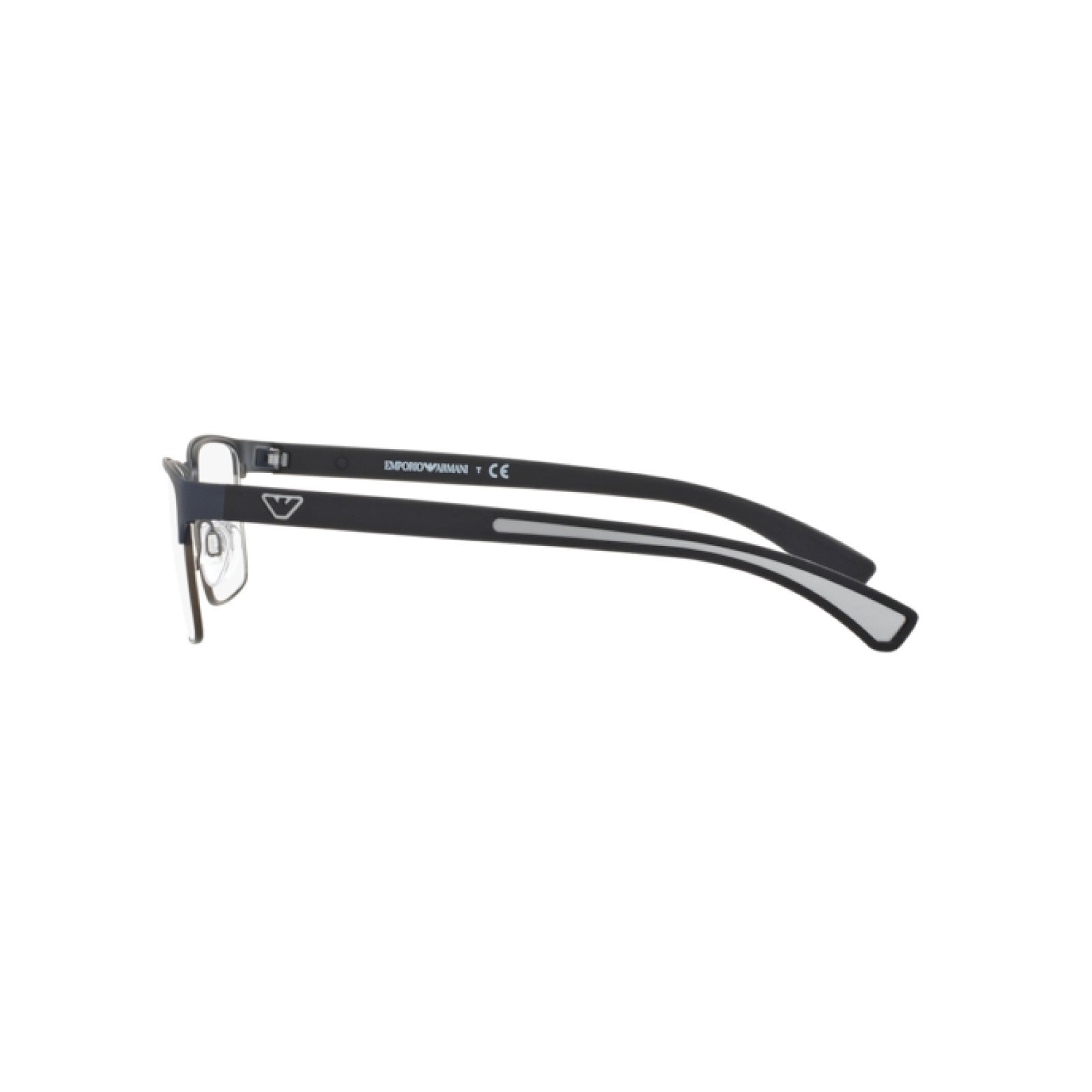 OCCHIALE DA VISTA UOMO | EMPORIO ARMANI EA 1052 - 3155 GOMMA BLU / CANNA DI FUCILE OPACA - CALIBRO 55