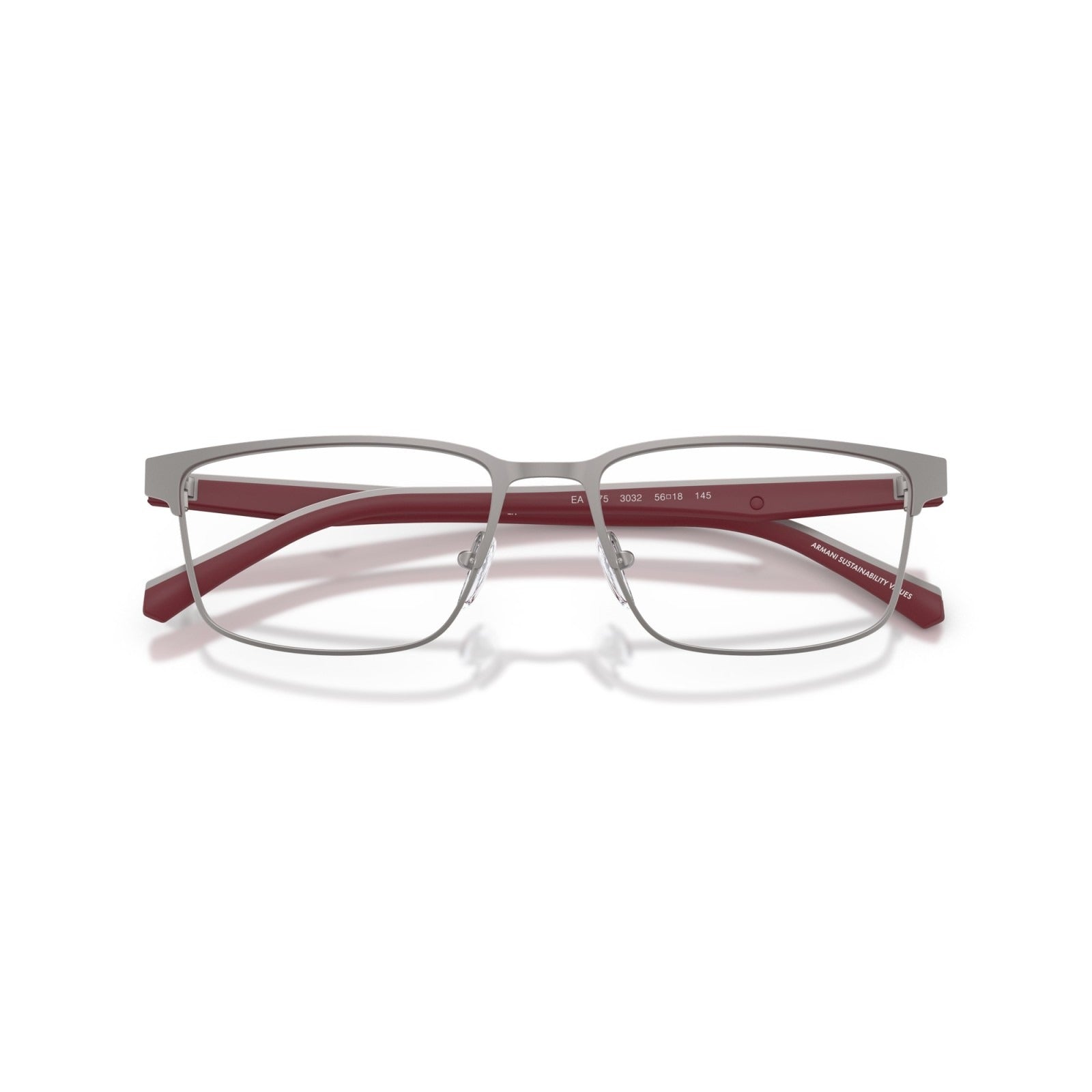 OCCHIALE DA VISTA UOMO | EMPORIO ARMANI EA 1175 - 3032 CANNA DI FUCILE OPACA - CALIBRO 56