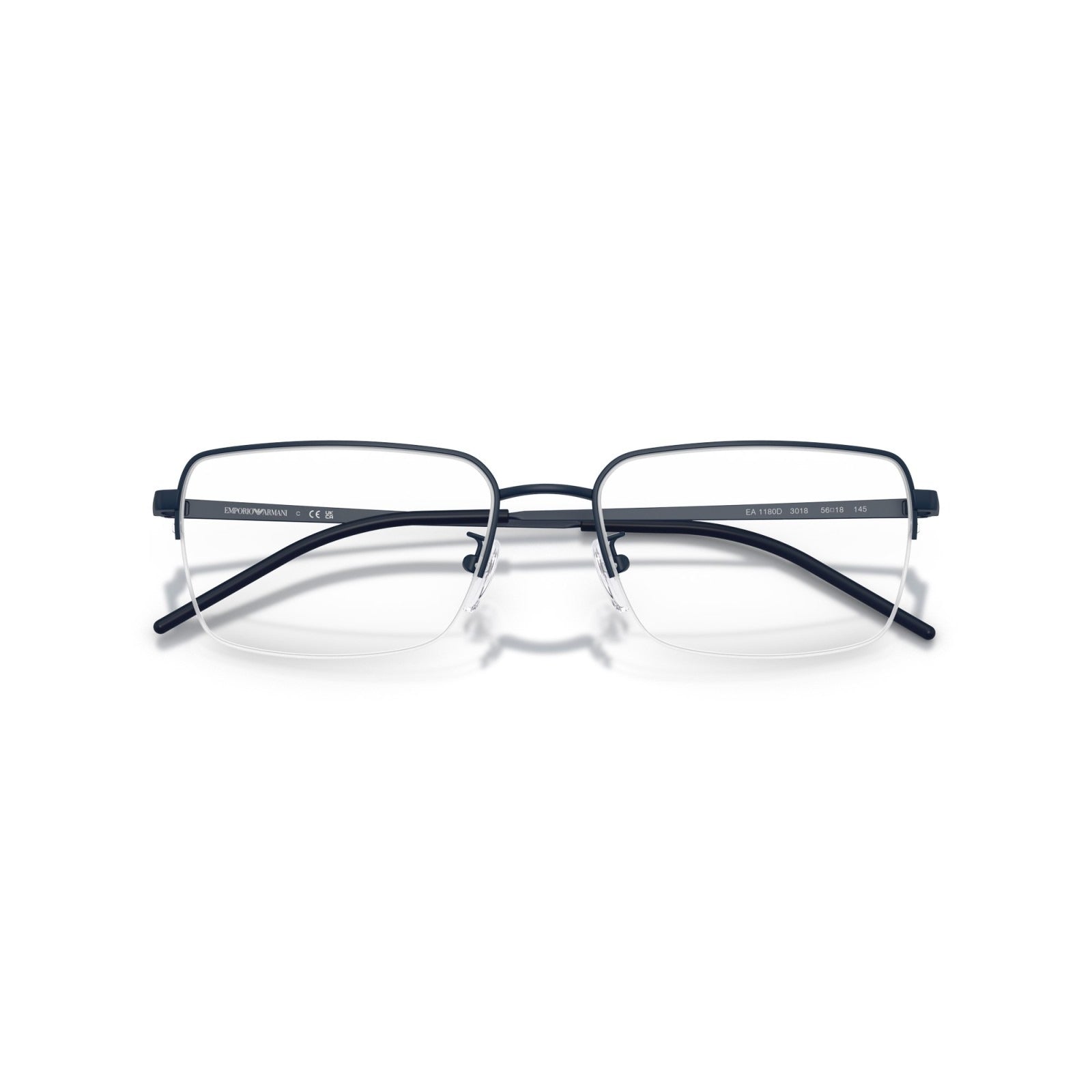 OCCHIALE DA VISTA UOMO | EMPORIO ARMANI EA 1180D - 3018 BLU OPACO - CALIBRO 56
