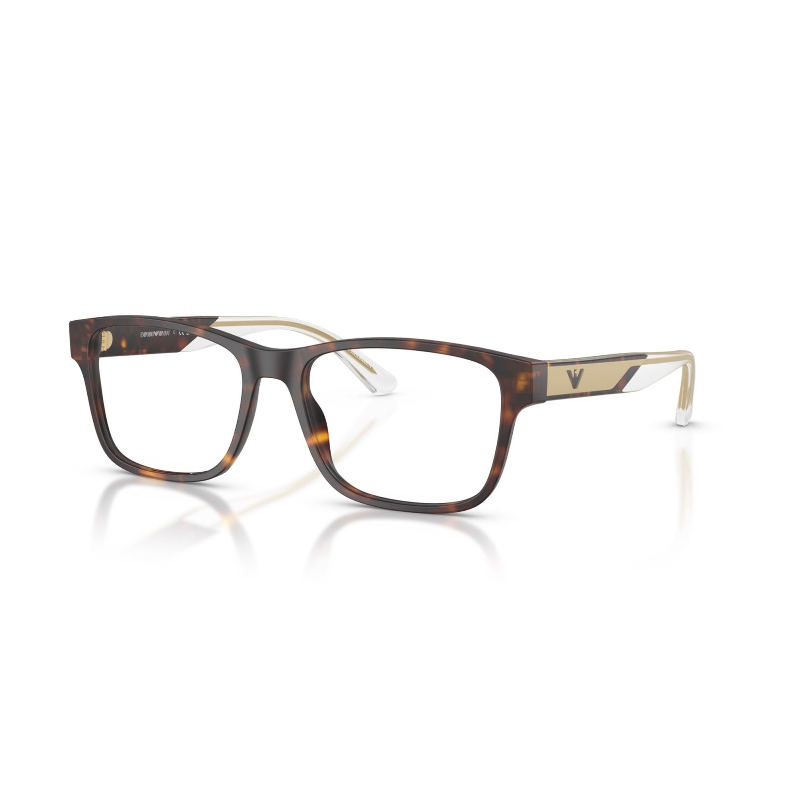 OCCHIALE DA VISTA UOMO | EMPORIO ARMANI EA 3239 - 5002 AVANA OPACO - CALIBRO 55