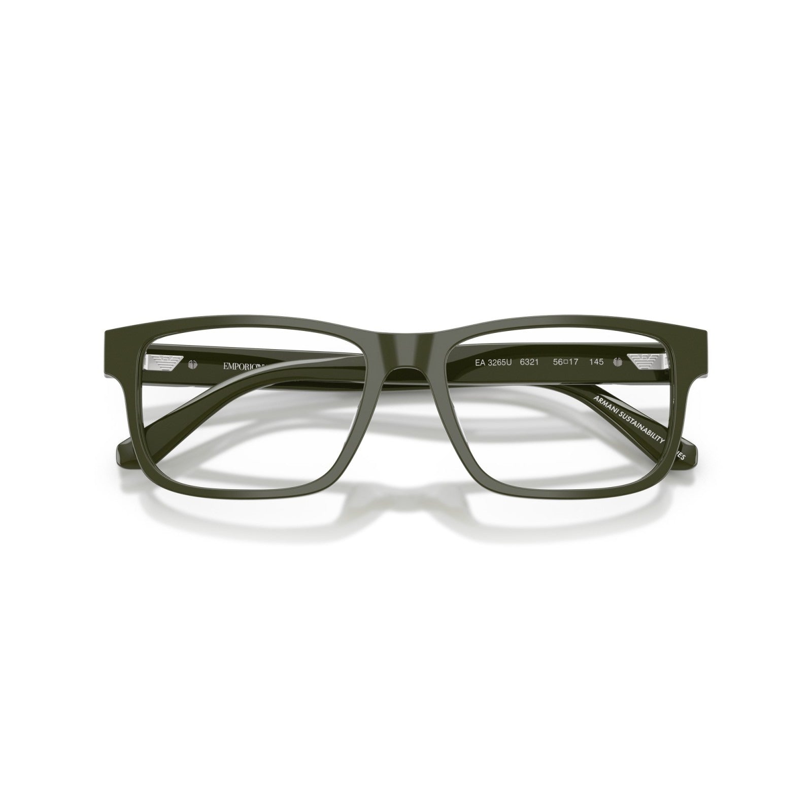 OCCHIALE DA VISTA UOMO | EMPORIO ARMANI EA 3265U - 6321 VERDE BRILLANTE - CALIBRO 56