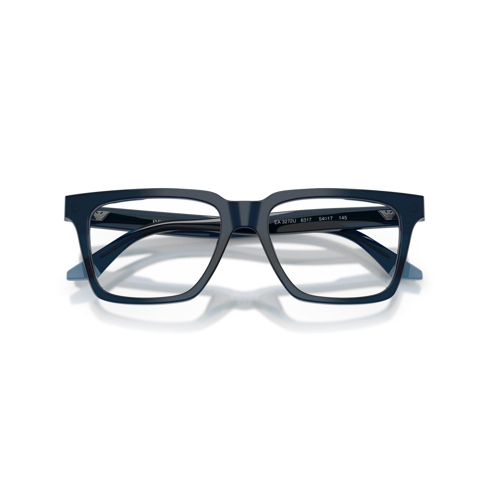 OCCHIALE DA VISTA UOMO | EMPORIO ARMANI EA 3272U - 6317 BLU OPALINO - CALIBRO 52