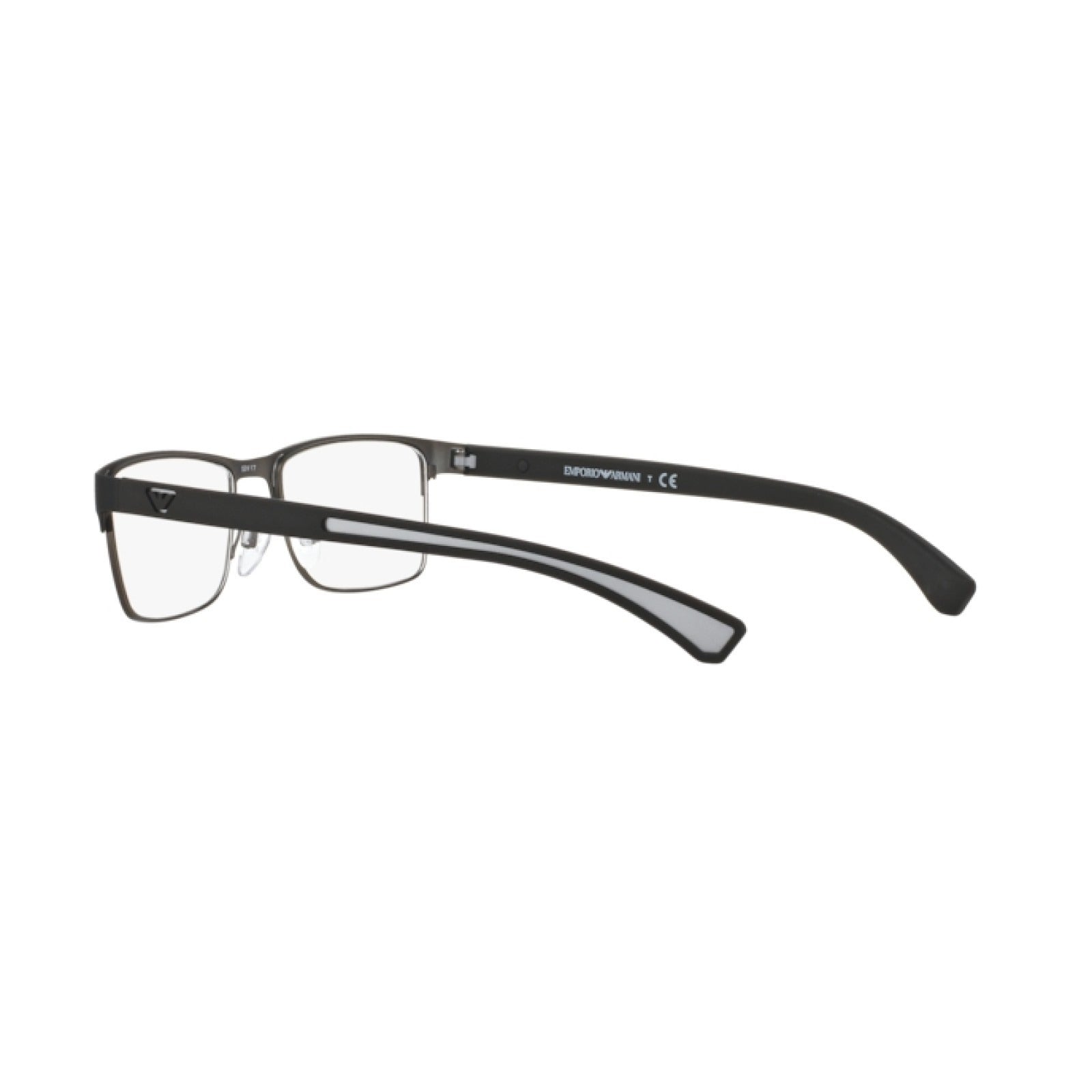 OCCHIALE DA VISTA UOMO | EMPORIO ARMANI EA 1052 - 3094 GOMMA NERA / CANNA DI FUCILE OPACA - CALIBRO 53