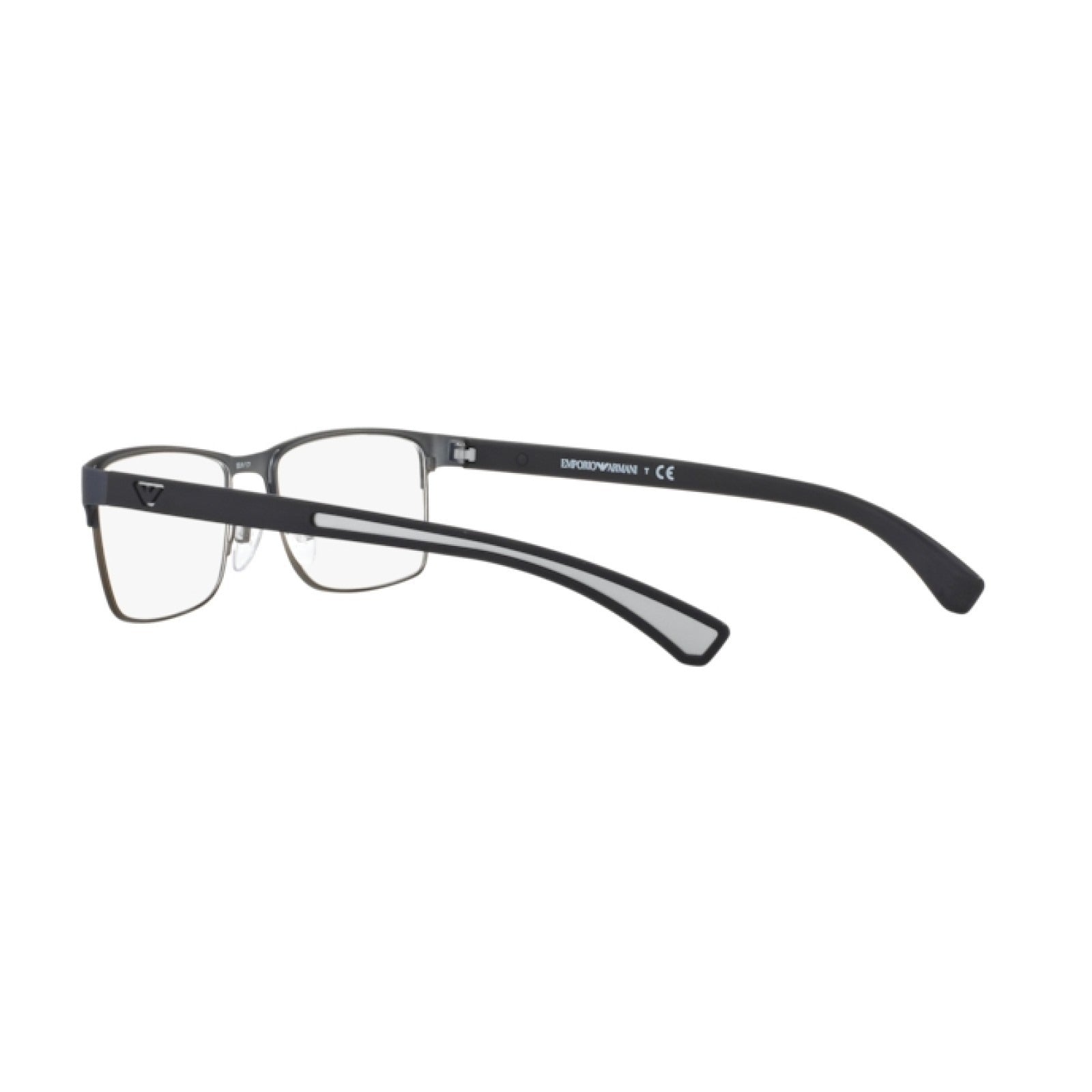 OCCHIALE DA VISTA UOMO | EMPORIO ARMANI EA 1052 - 3155 GOMMA BLU / CANNA DI FUCILE OPACA - CALIBRO 55