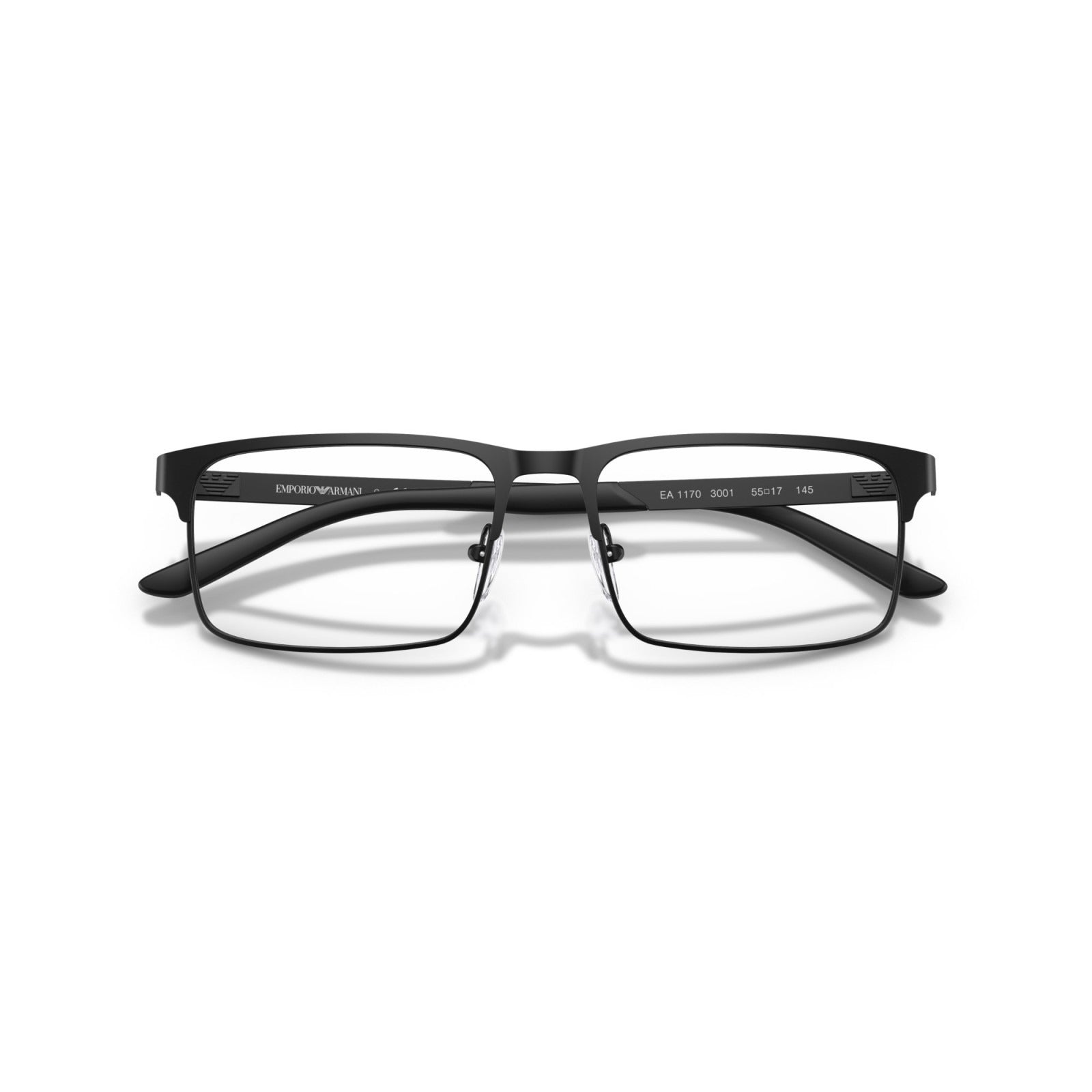 OCCHIALE DA VISTA UOMO | EMPORIO ARMANI EA 1170 - 3001 NERO OPACO - CALIBRO 55
