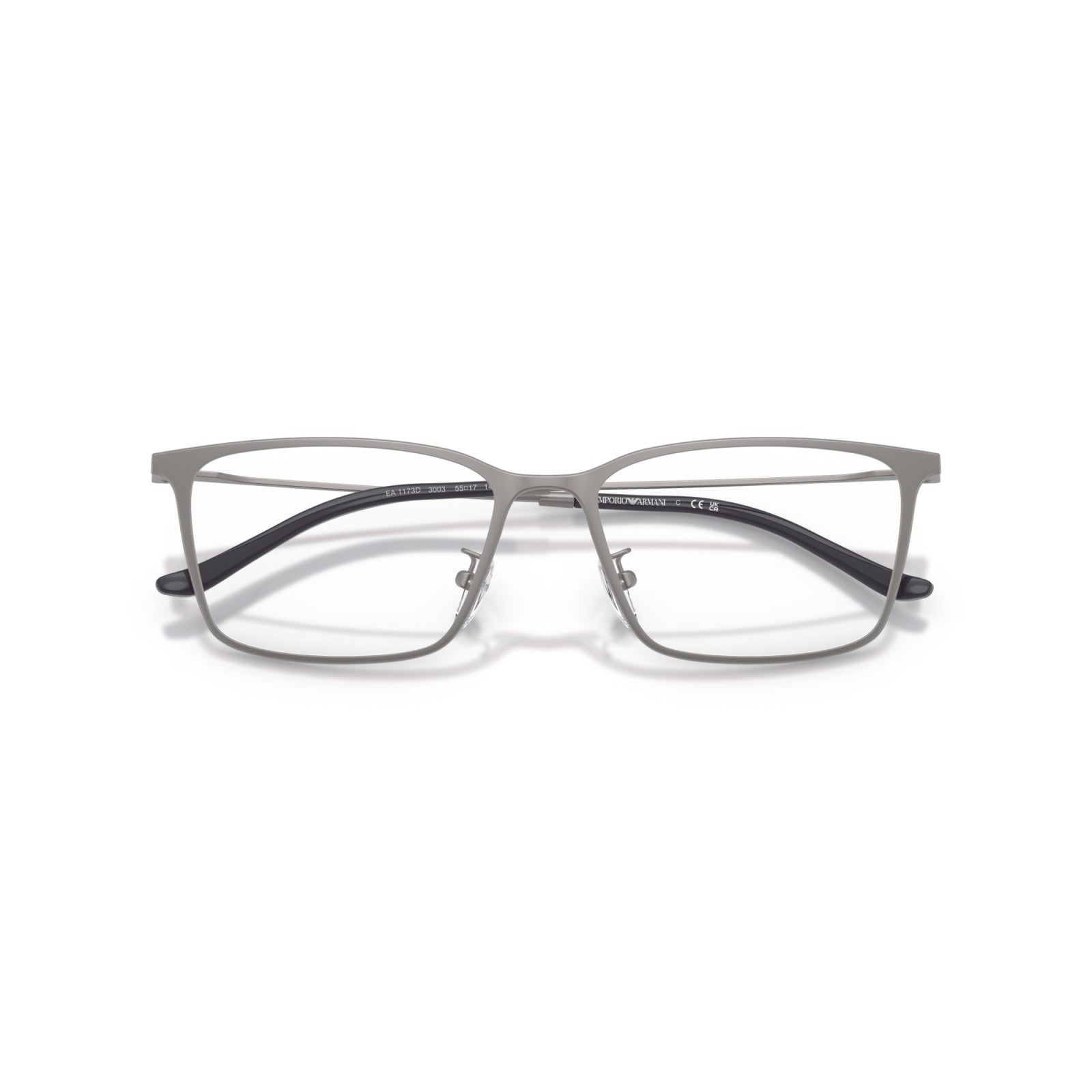 OCCHIALE DA VISTA UOMO | EMPORIO ARMANI EA 1173D - 3003 CANNA DI FUCILE OPACA - CALIBRO 55