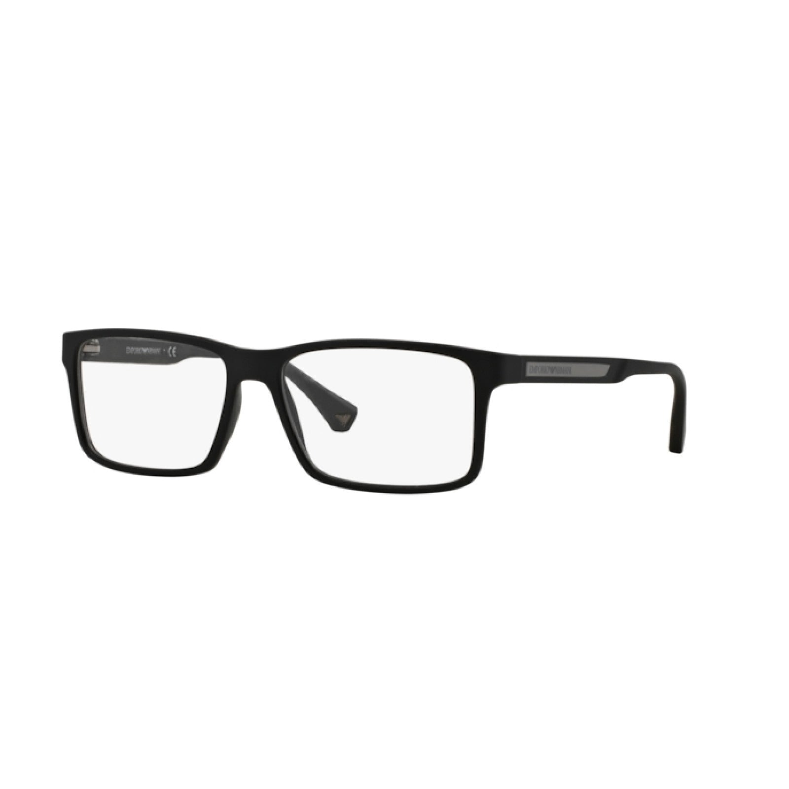 OCCHIALE DA VISTA UOMO | EMPORIO ARMANI EA 3038 - 5063 GOMMA NERA - CALIBRO 54