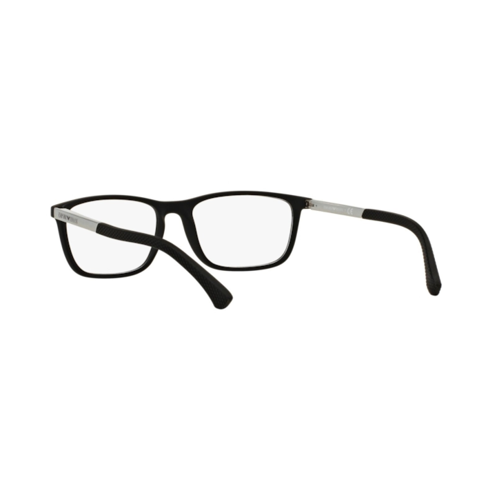 OCCHIALE DA VISTA UOMO | EMPORIO ARMANI EA 3069 - 5063 GOMMA NERA - CALIBRO 55