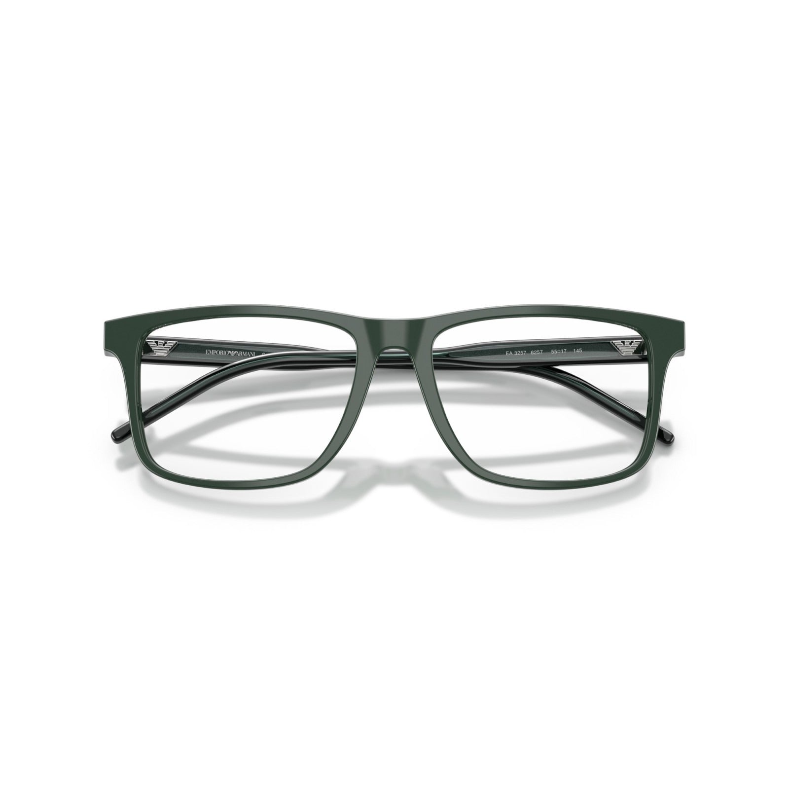 OCCHIALE DA VISTA UOMO | EMPORIO ARMANI EA 3257 - 6257 VERDE BRILLANTE - CALIBRO 55