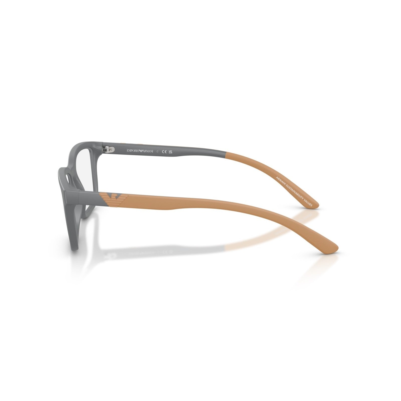 OCCHIALE DA VISTA UOMO | EMPORIO ARMANI EA 3259 - 6261 GRIGIO OPACO - CALIBRO 56