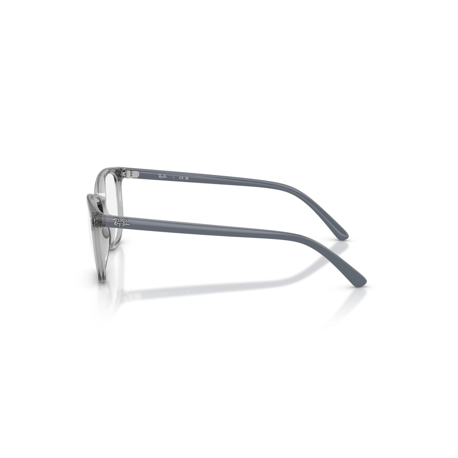 OCCHIALE DA VISTA BAMBINO UNISEX | RAY-BAN JUNIOR RY 9097V JUNIOR ELLIOT 7514 GRIGIO TRASPARENTE - CALIBRO 46