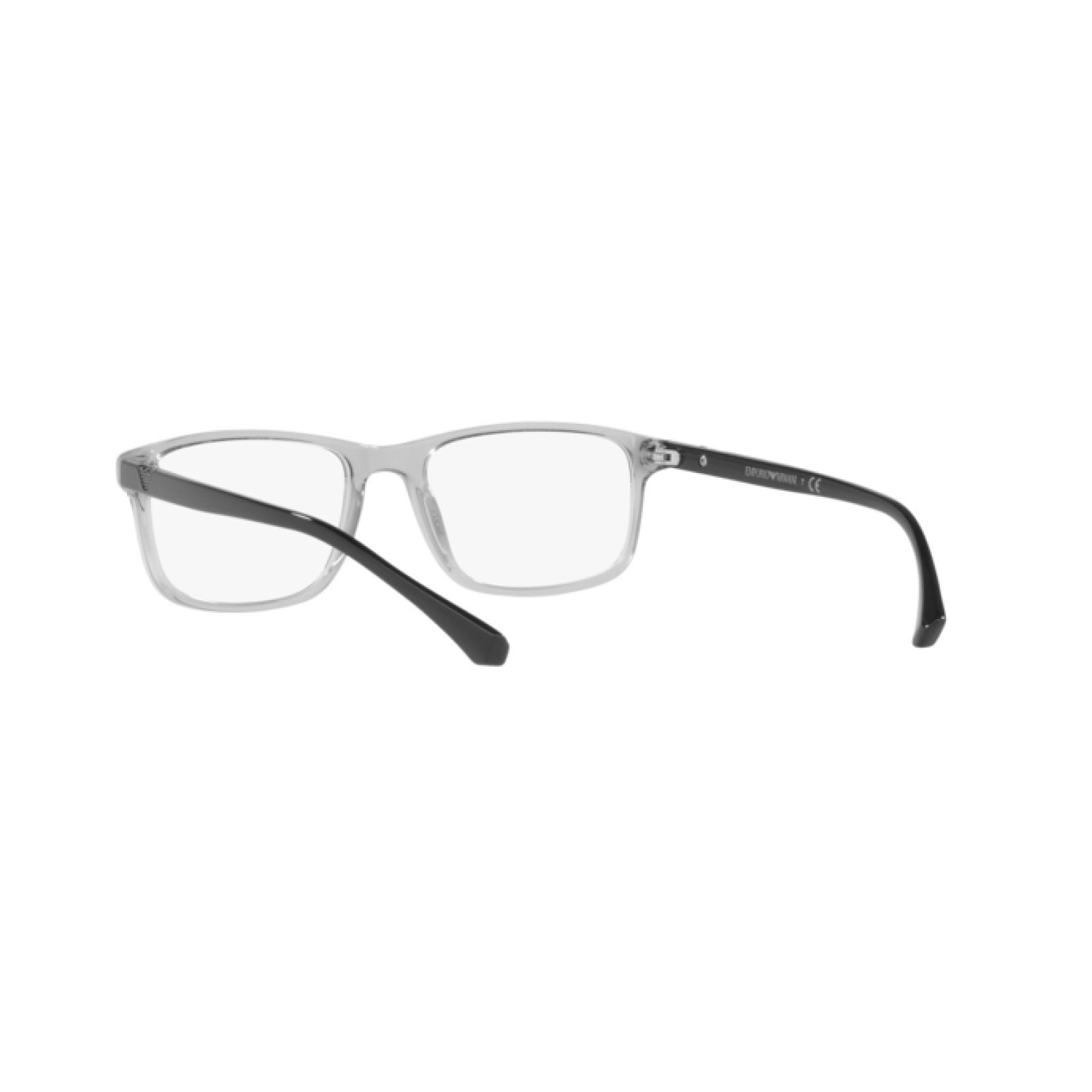 OCCHIALE DA VISTA UOMO | EMPORIO ARMANI EA 3098 - 5029 GRIGIO TRASPARENTE - CALIBRO 53