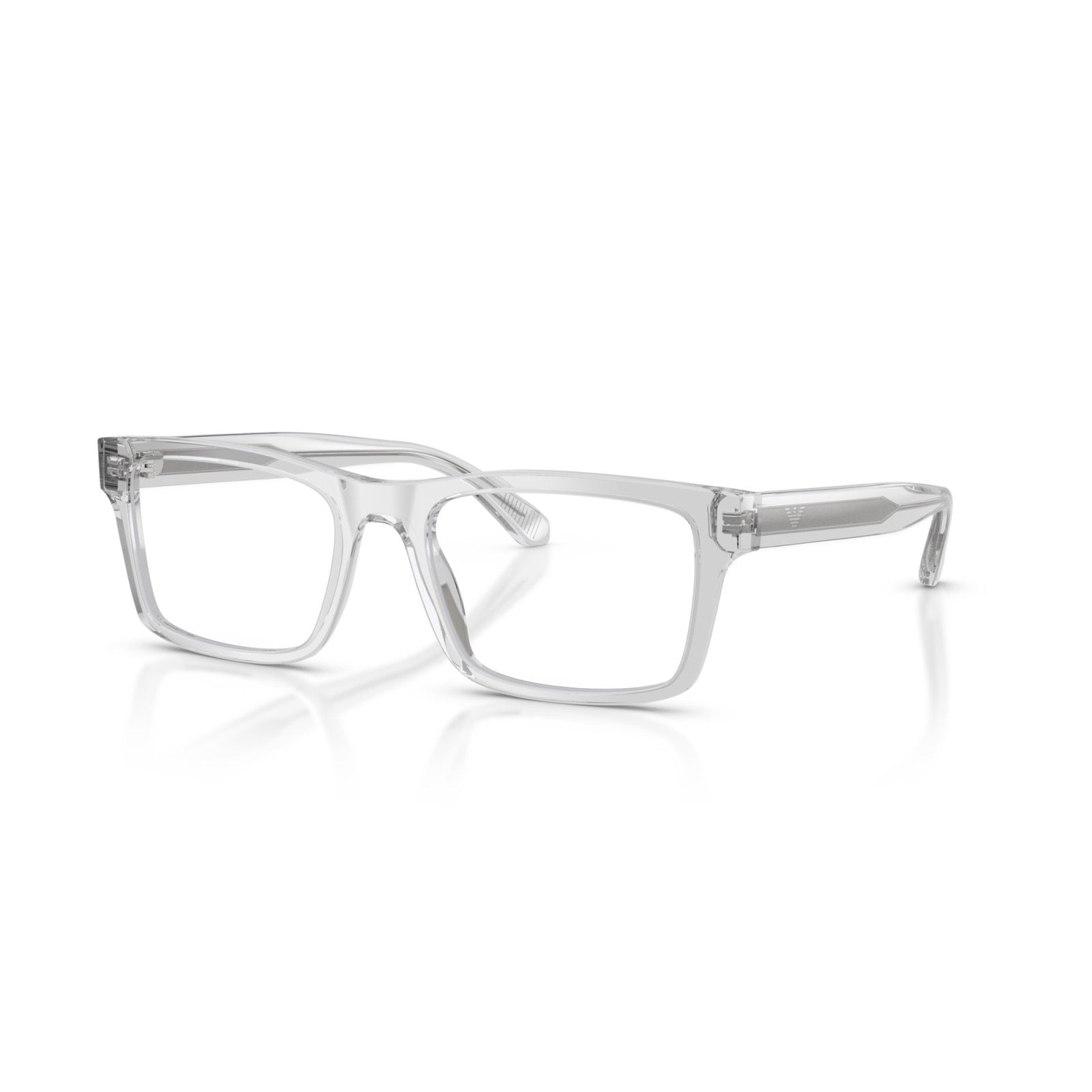 OCCHIALE DA VISTA UOMO | EMPORIO ARMANI EA 3254 - 6250 CRISTALLO TRASPARENTE LUCIDO - CALIBRO 56