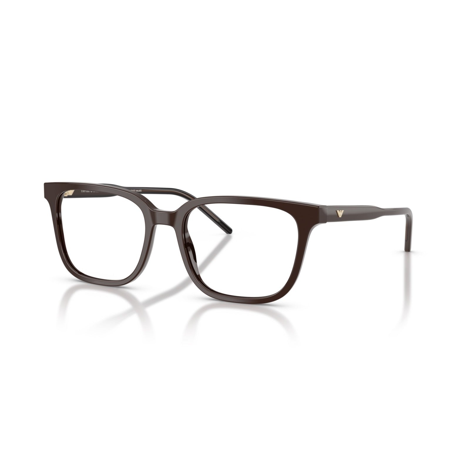 OCCHIALE DA VISTA UOMO | EMPORIO ARMANI EA 3258 - 6255 MARRONE LUCIDO - CALIBRO 54