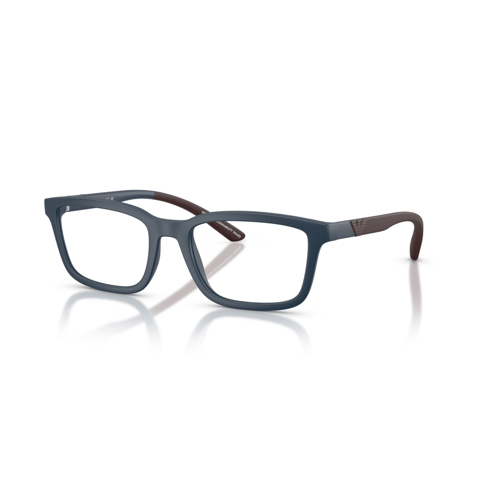 OCCHIALE DA VISTA UOMO | EMPORIO ARMANI EA 3259 - 6260 BLU OPACO - CALIBRO 56