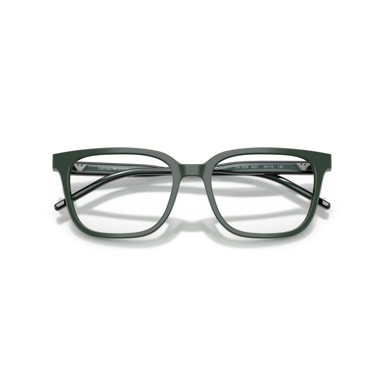 OCCHIALE DA VISTA UOMO | EMPORIO ARMANI EA 3258 - 6257 VERDE BRILLANTE - CALIBRO 54