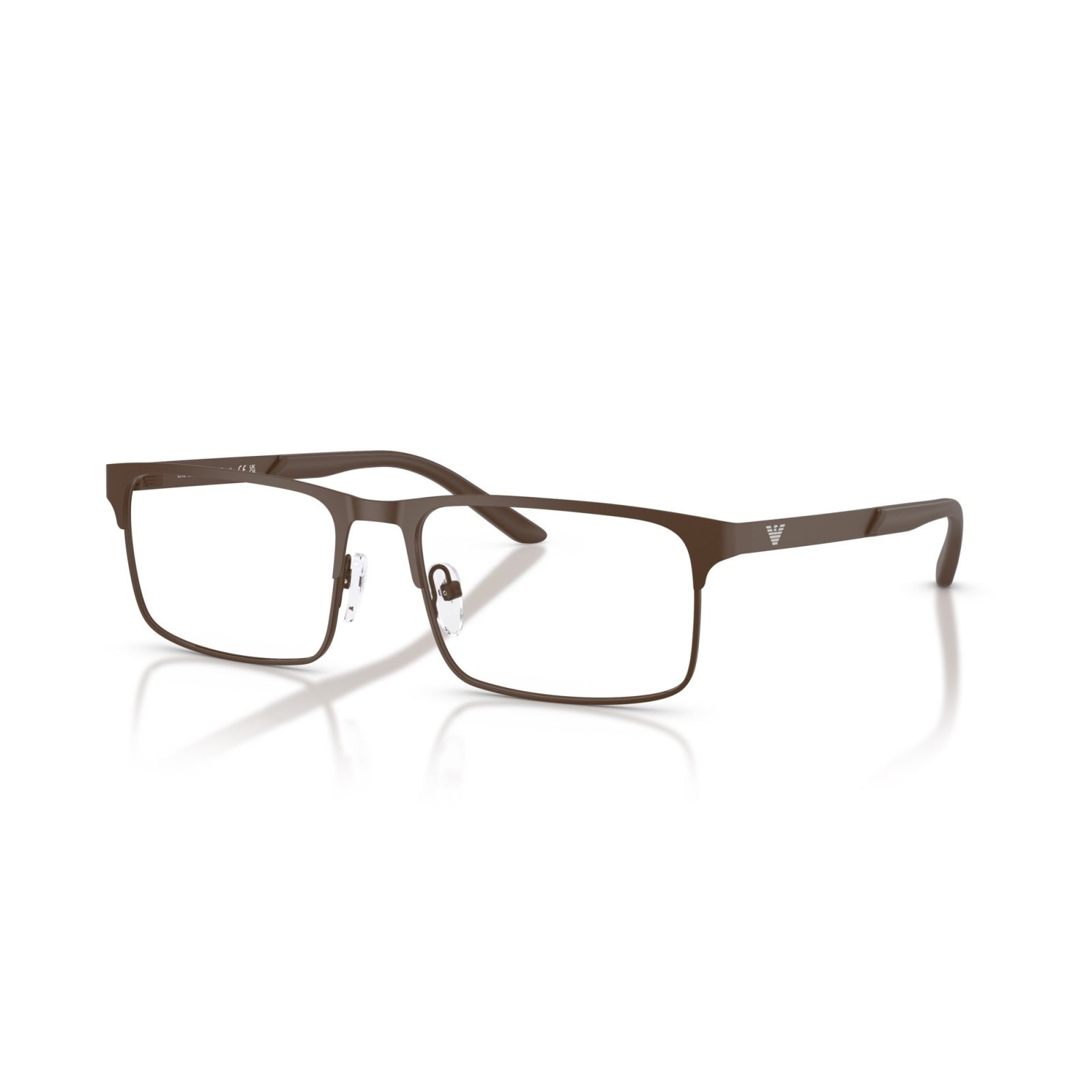 OCCHIALE DA VISTA UOMO | EMPORIO ARMANI EA 1170 - 3397 MARRONE OPACO - CALIBRO 55