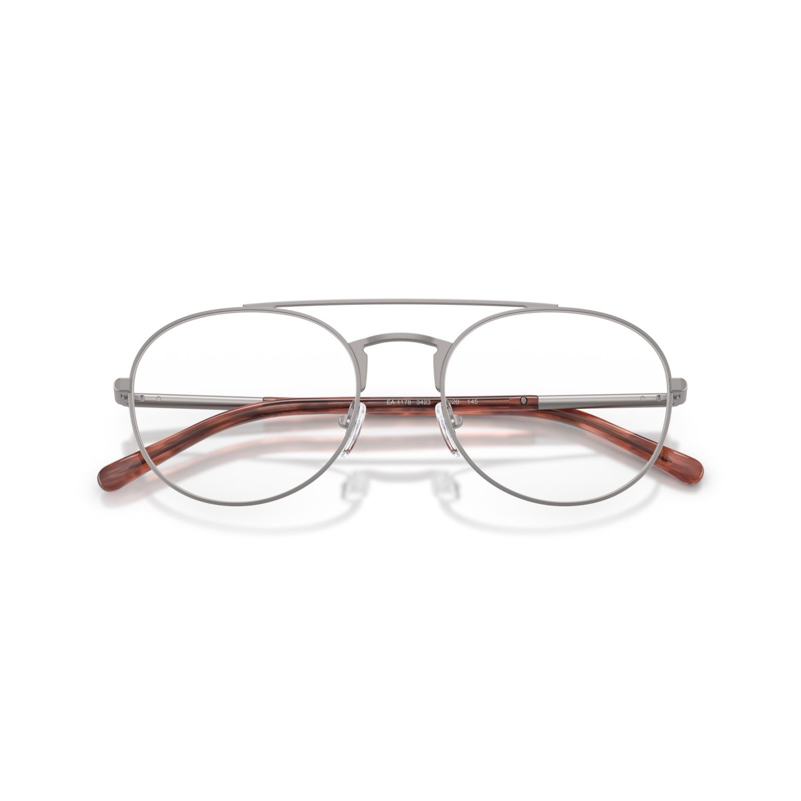 OCCHIALE DA VISTA UOMO | EMPORIO ARMANI EA 1178 - 3423 CANNA DI FUCILE OPACA - CALIBRO 55