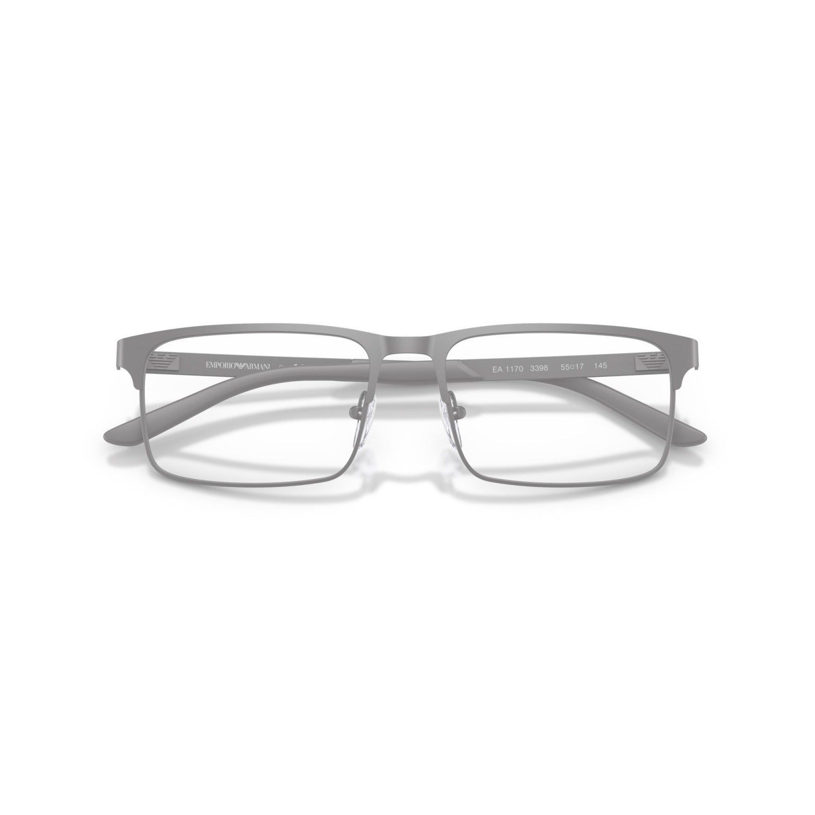 OCCHIALE DA VISTA UOMO | EMPORIO ARMANI EA 1170 - 3398 GRIGIO OPACO - CALIBRO 55