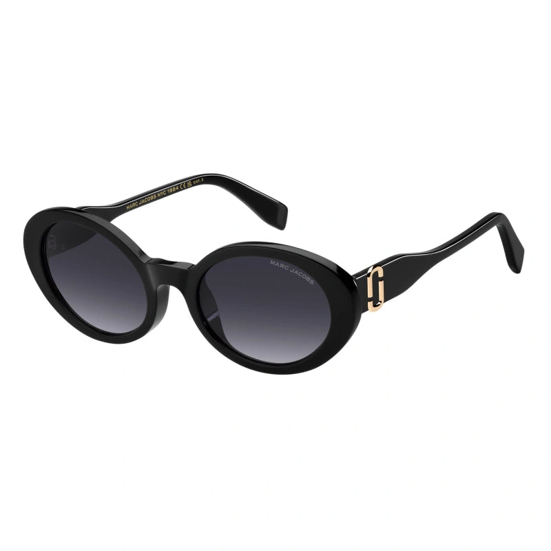 MARC JACOBS - 807 9O NERO | OCCHIALE DA SOLE DONNA - MARC 792/F/S CALIBRO 53