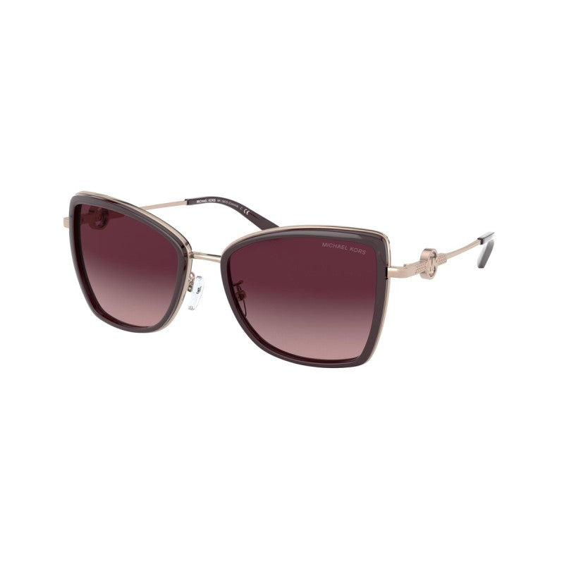 OCCHIALE DA SOLE DONNA | MICHAEL KORS MK 1067B - CORSICA 11088H ROSE GOLD - CALIBRO 55
