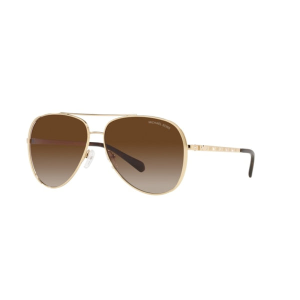 OCCHIALE DA SOLE DONNA | MICHAEL KORS MK 1101B - CHELSEA BRIGHT 101413 ORO CHIARO - CALIBRO 60