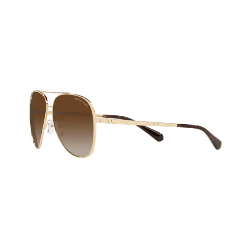 OCCHIALE DA SOLE DONNA | MICHAEL KORS MK 1101B - CHELSEA BRIGHT 101413 ORO CHIARO - CALIBRO 60