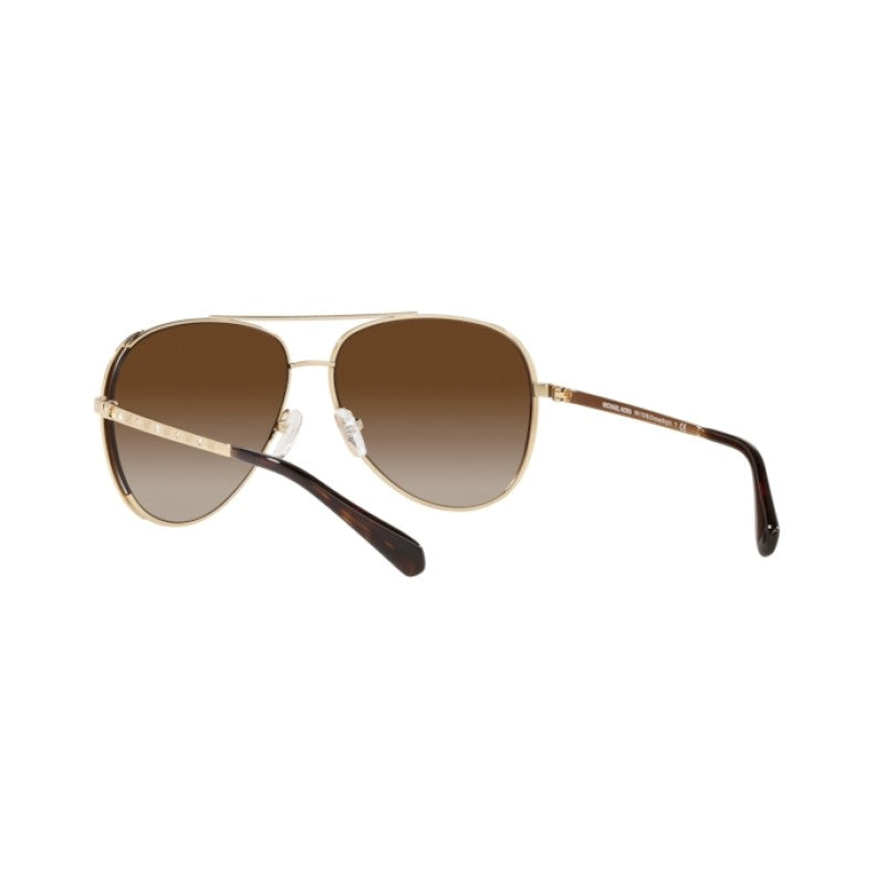 OCCHIALE DA SOLE DONNA | MICHAEL KORS MK 1101B - CHELSEA BRIGHT 101413 ORO CHIARO - CALIBRO 60
