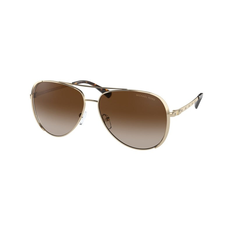 OCCHIALE DA SOLE DONNA | MICHAEL KORS MK 1101B - CHELSEA BRIGHT 101413 ORO CHIARO - CALIBRO 60