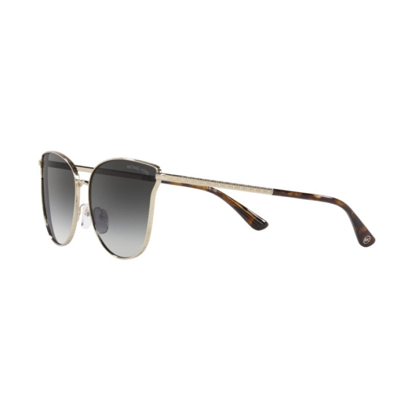 OCCHIALE DA SOLE DONNA | MICHAEL KORS MK 1120 - SALT LAKE CITY 10148G ORO CHIARO - CALIBRO 62
