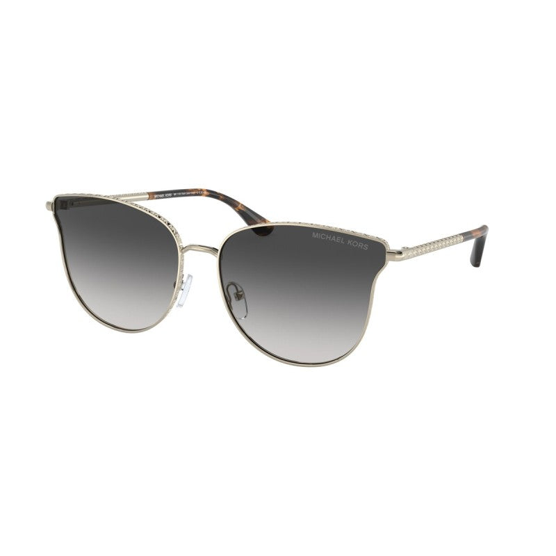 OCCHIALE DA SOLE DONNA | MICHAEL KORS MK 1120 - SALT LAKE CITY 10148G ORO CHIARO - CALIBRO 62