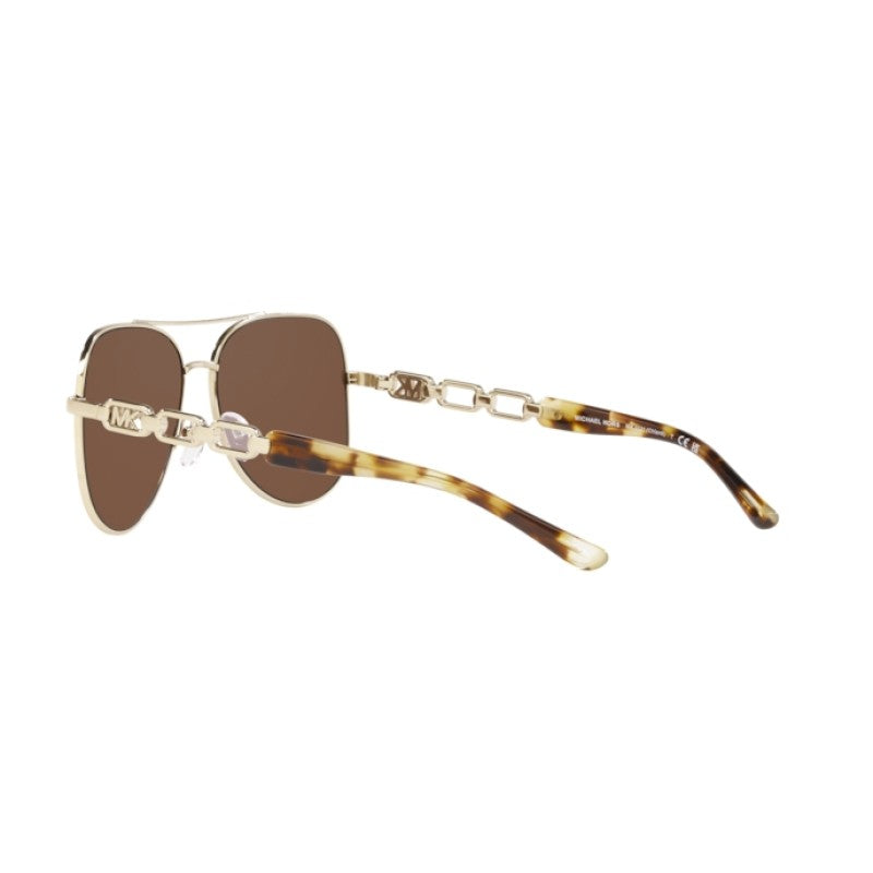OCCHIALE DA SOLE DONNA | MICHAEL KORS MK 1121 - CHIANTI 10147P ORO CHIARO - CALIBRO 58