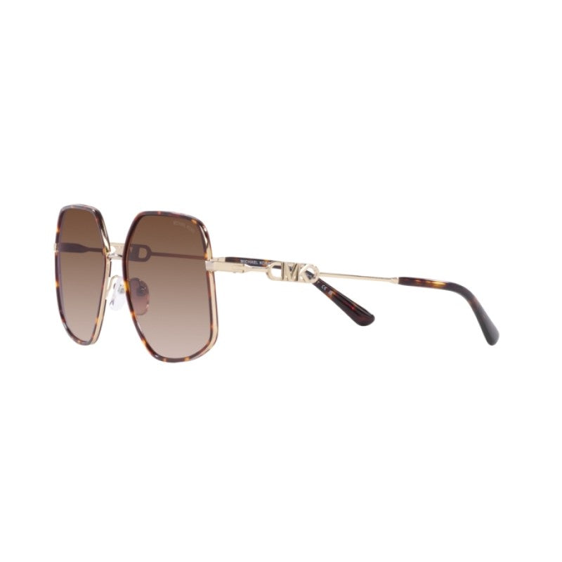 OCCHIALE DA SOLE DONNA | MICHAEL KORS MK 1127J - EMPIRE BUTTERFLY 101413 ORO CHIARO-TARTARUGA SCURA - CALIBRO 59