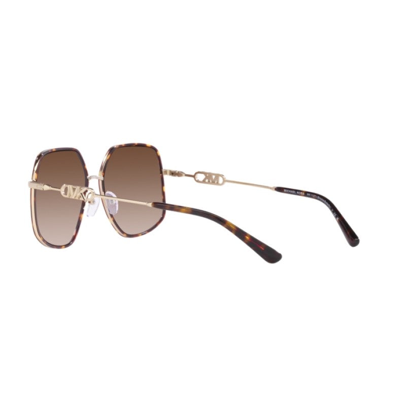 OCCHIALE DA SOLE DONNA | MICHAEL KORS MK 1127J - EMPIRE BUTTERFLY 101413 ORO CHIARO-TARTARUGA SCURA - CALIBRO 59