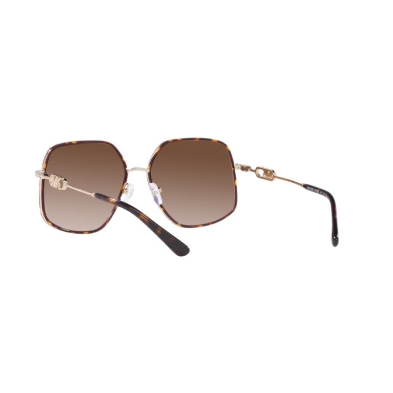 OCCHIALE DA SOLE DONNA | MICHAEL KORS MK 1127J - EMPIRE BUTTERFLY 101413 ORO CHIARO-TARTARUGA SCURA - CALIBRO 59