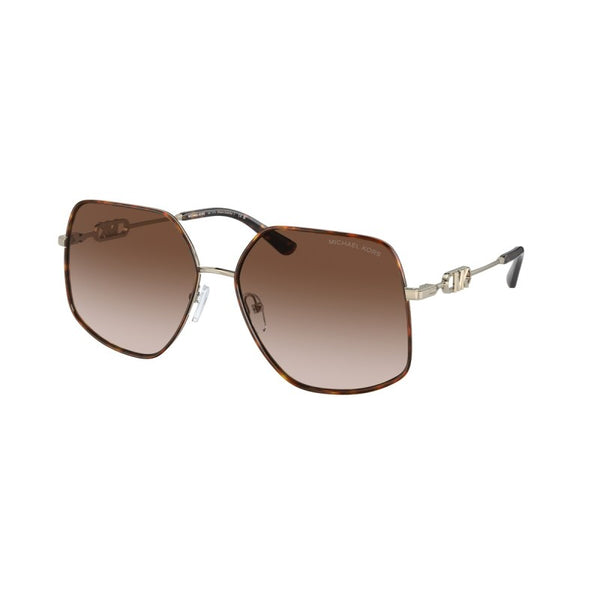 OCCHIALE DA SOLE DONNA | MICHAEL KORS MK 1127J - EMPIRE BUTTERFLY 101413 ORO CHIARO-TARTARUGA SCURA - CALIBRO 59
