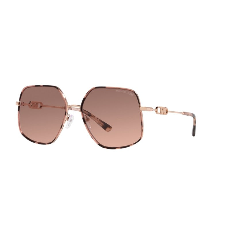 OCCHIALE DA SOLE DONNA | MICHAEL KORS MK 1127J - EMPIRE BUTTERFLY 110813 TARTARUGA ROSA ORO ROSA - CALIBRO 59