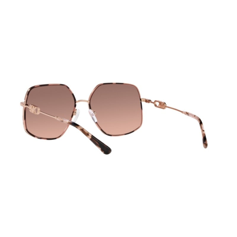 OCCHIALE DA SOLE DONNA | MICHAEL KORS MK 1127J - EMPIRE BUTTERFLY 110813 TARTARUGA ROSA ORO ROSA - CALIBRO 59