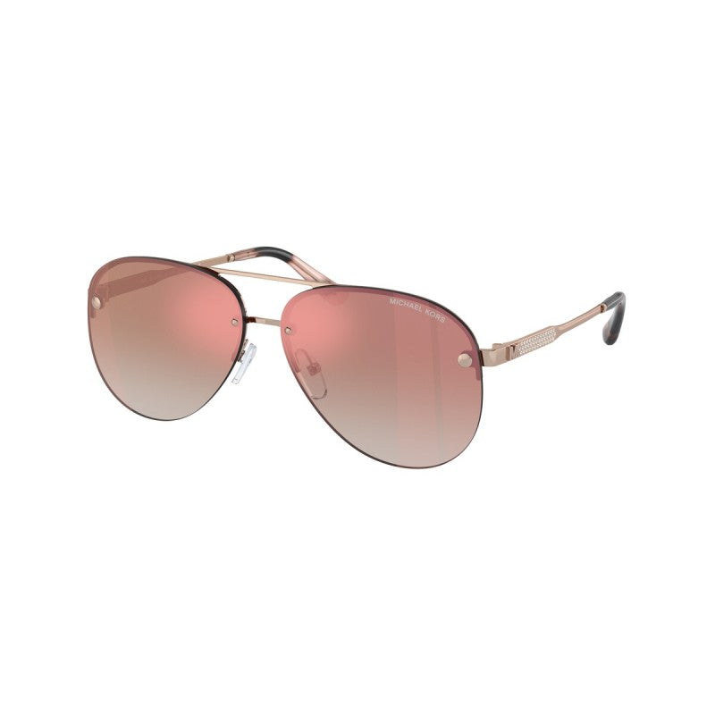 OCCHIALE DA SOLE DONNA | MICHAEL KORS MK 1135B - EAST SIDE 11086F ORO ROSA - CALIBRO 59