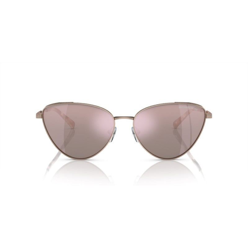OCCHIALE DA SOLE DONNA | MICHAEL KORS MK 1140 - CORTEZ 11084Z ORO ROSA - CALIBRO 59