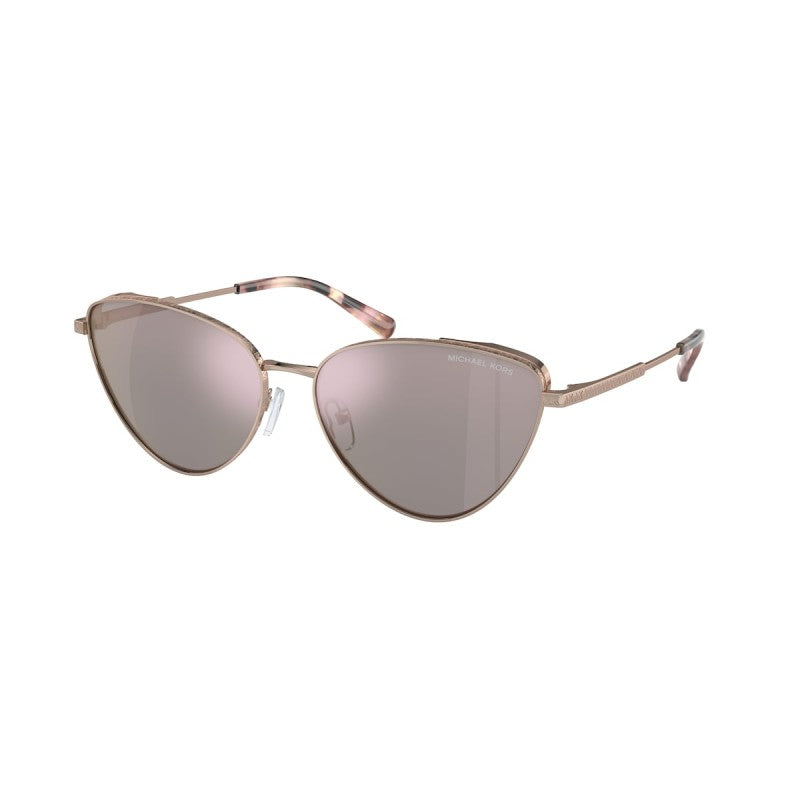 OCCHIALE DA SOLE DONNA | MICHAEL KORS MK 1140 - CORTEZ 11084Z ORO ROSA - CALIBRO 59