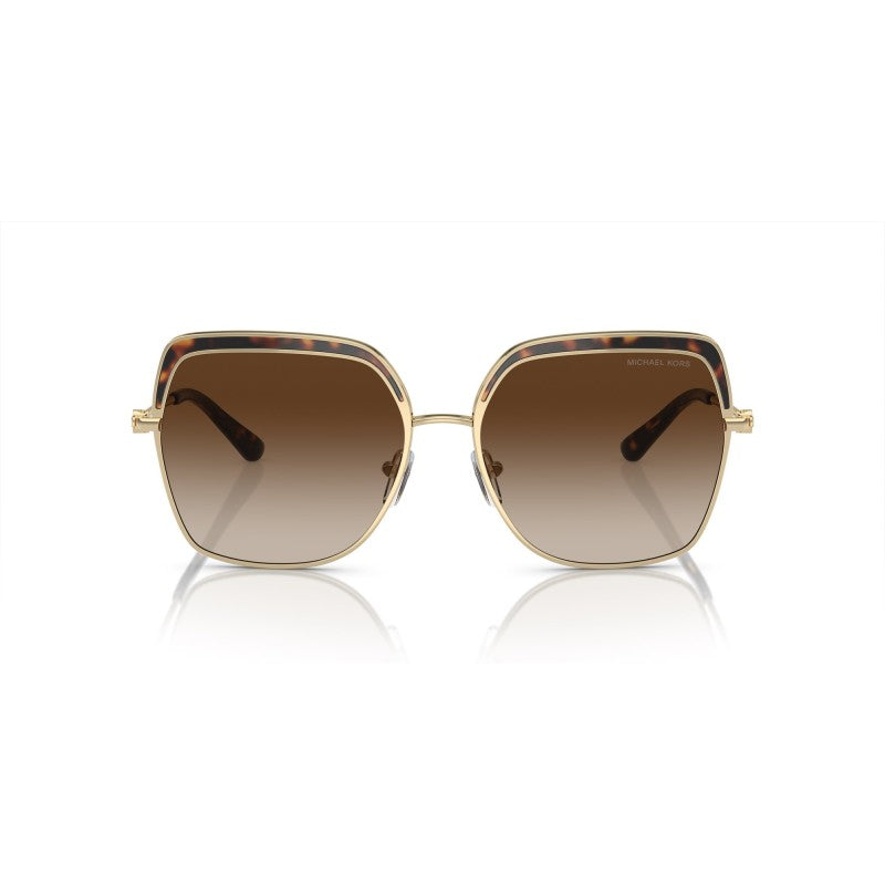 OCCHIALE DA SOLE DONNA | MICHAEL KORS MK 1141 - GREENPOINT 101413 ORO CHIARO - CALIBRO 57