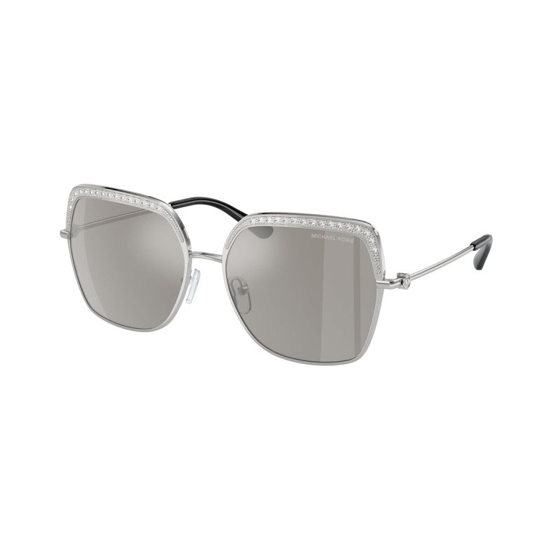 OCCHIALE DA SOLE DONNA | MICHAEL KORS MK 1141 - GREENPOINT 18936G ARGENTO - CALIBRO 57