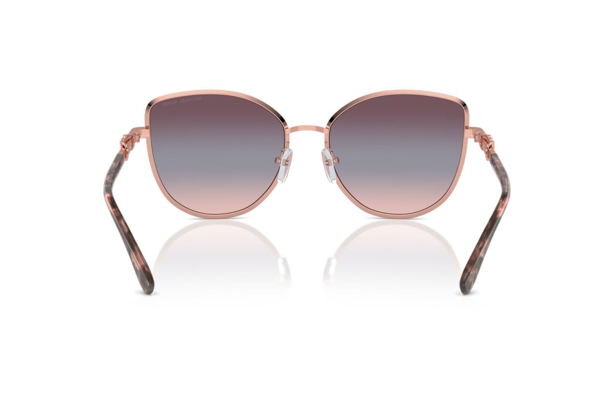 MICHAEL KORS CATALONIA - 11080J ORO ROSA LUCIDO | OCCHIALE DA SOLE DONNA - MK 1144B CALIBRO 56