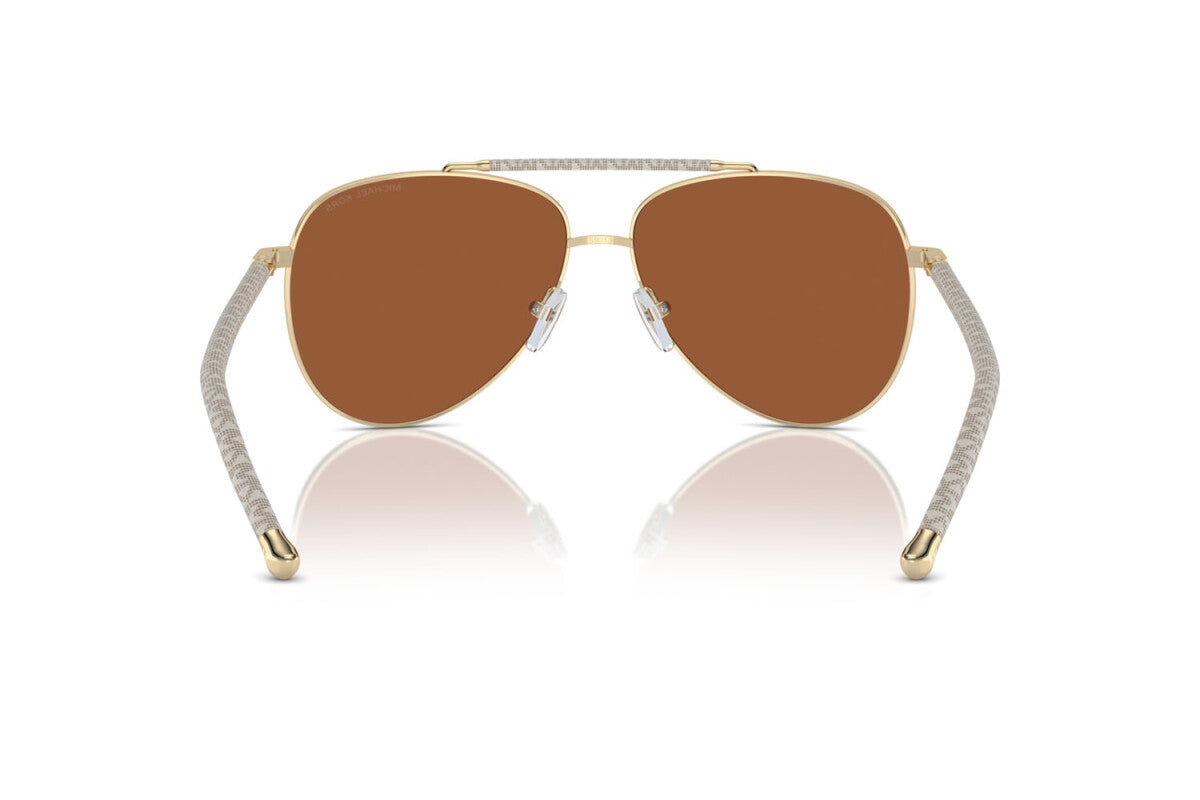 MICHAEL KORS PORTUGAL - 101473 ORO CHIARO LUCIDO | OCCHIALE DA SOLE DONNA - MK 1146 CALIBRO 59