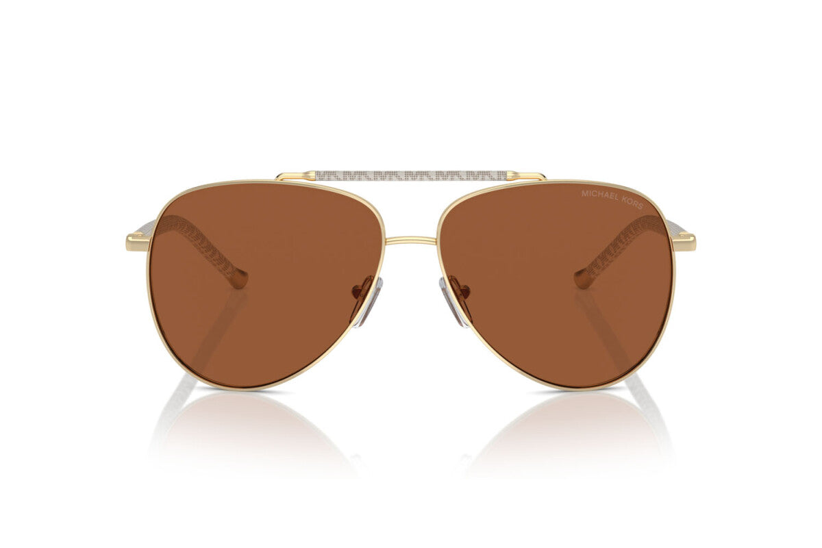 MICHAEL KORS PORTUGAL - 101473 ORO CHIARO LUCIDO | OCCHIALE DA SOLE DONNA - MK 1146 CALIBRO 59