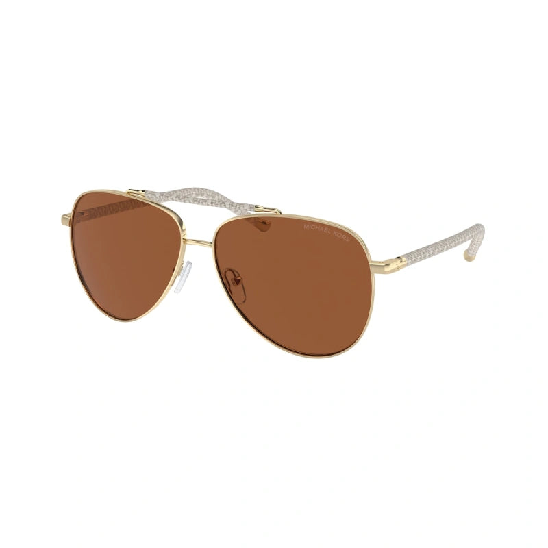 MICHAEL KORS PORTUGAL - 101473 ORO CHIARO LUCIDO | OCCHIALE DA SOLE DONNA - MK 1146 CALIBRO 59