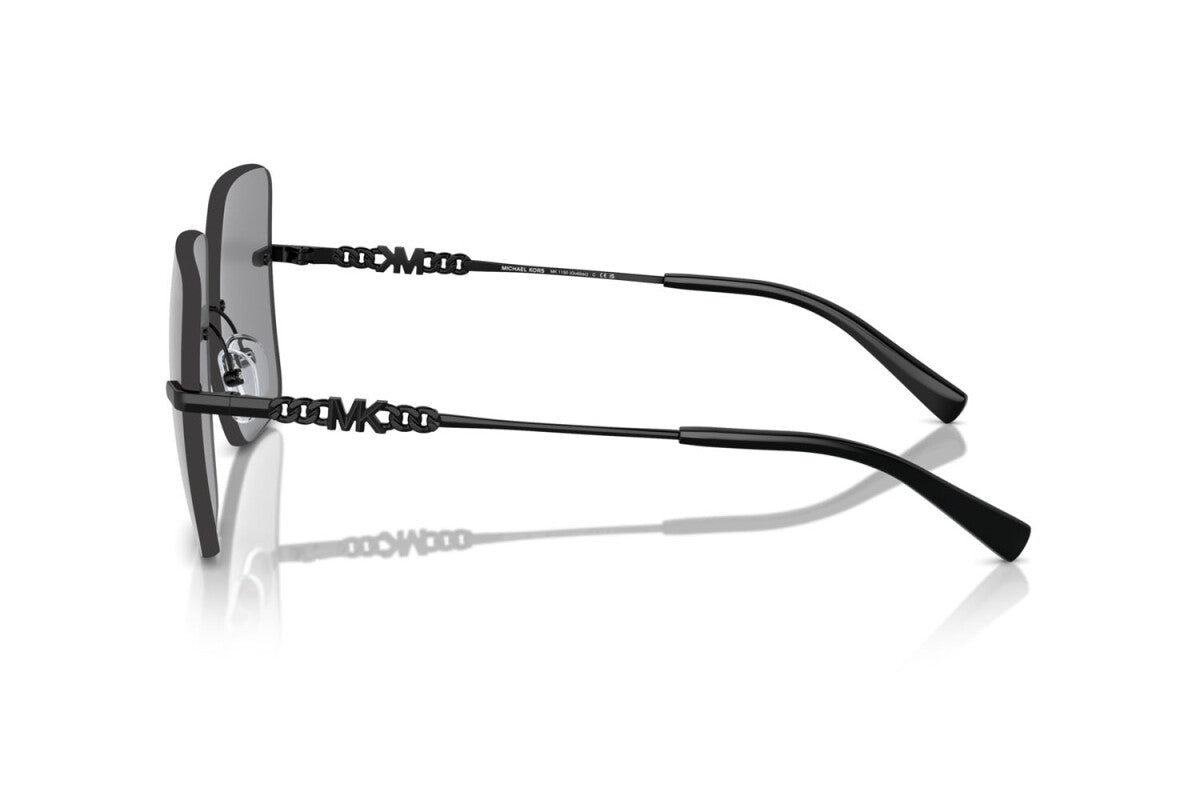 MICHAEL KORS QUEBEC - 1005/1 SPECCHIO POSTERIORE SOLIDO GRIGIO | OCCHIALE DA SOLE DONNA - MK 1150 CALIBRO 55