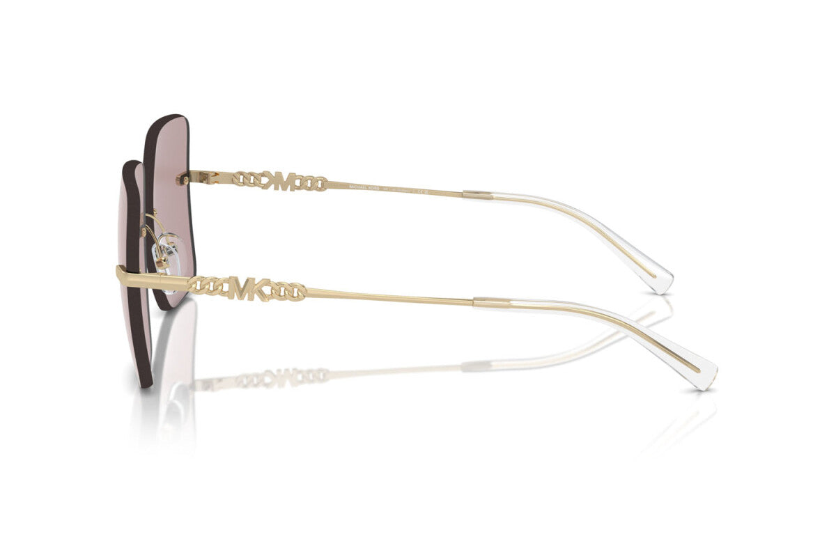 MICHAEL KORS QUEBEC - 1014VS SPECCHIO POSTERIORE SOLIDO ROSA | OCCHIALE DA SOLE DONNA - MK 1150 CALIBRO 55